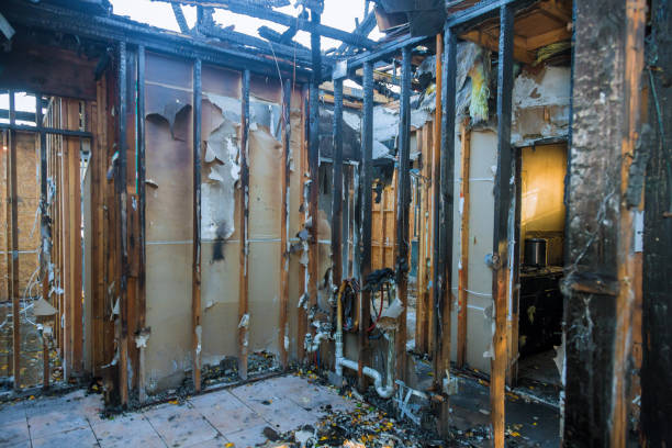 Professional Emergency Fire Cleanup technician working in Halfway House, PA